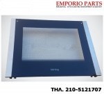 Κρύσταλλο Εξωτερικό με Inox Πόρτας Κουζίνας Korting